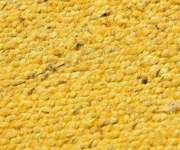 Dywanik jutowy pleciony musztardowo żółty EcoEtno 60x90