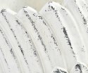 Osłonka betonowa w pióra biała przecierana Albero white B M