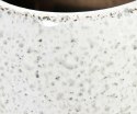 Osłonka ceramiczna smukła na nodze biała nakrapiana Cremona B M