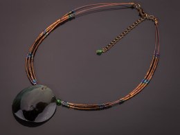 Naszyjnik KAMIEŃ ONYX Biżuteria indyjska