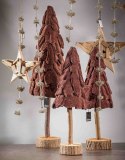 Dekoracja świąteczna choinka drewniana KERLA XXL