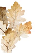 Sztuczna roślina liście dębu jesienne