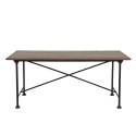 Stół prostokątny na metalowych nogach Atelier 180x93