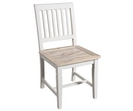 Krzesło drewniane Bristol White 1