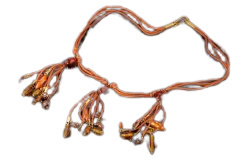 Naszyjnik sznurkowy CHWOSTY Biżuteria indyjska