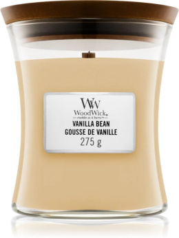 WoodWick Świeca średnia Vanilla Bean