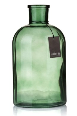 Wazon szklany butelka zieleń ESMO