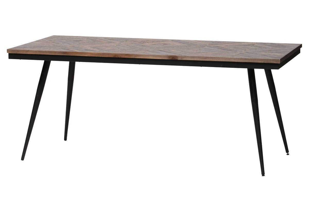 Stół Rhombic drewno/metal 180x90cm