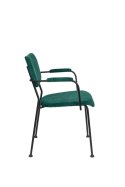 Krzesło z podłokietnikami BENSON zielone