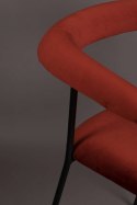 Krzesło do jadalni HAILY czerwone