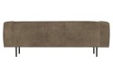 Sofa Skin 2,5-osobowa 213 cm olikowa zieleń