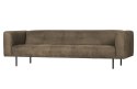 Sofa Skin 4-osobowa 250 cm oliwkowa zieleń
