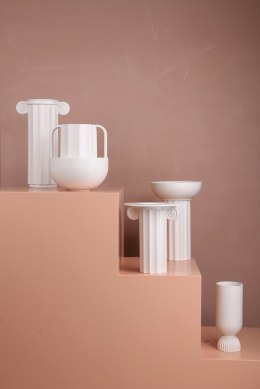 Ceramiczny wazon biały mat
