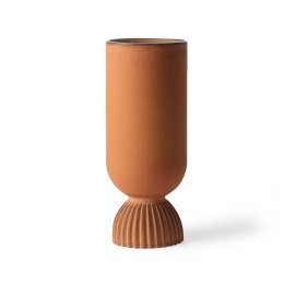 Ceramiczny wazon rustykalny ceglasty