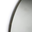 Okrągłe lustro w metalowej ramie 80 cm
