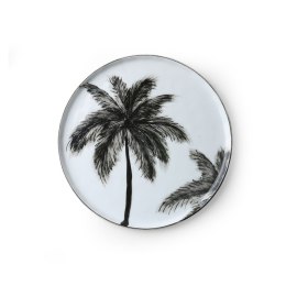 Porcelanowy talerzyk w palmy z serii 
