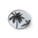 Porcelanowy talerzyk w palmy z serii "Dżungla"