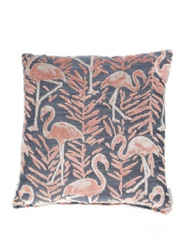Poduszka z flamingami KYLIE różowa 45x45