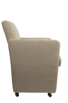 Fotel tapicerowany modern WADE beżowy
