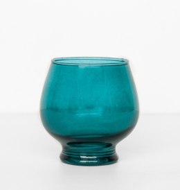 UNC świecznik szklanka Swinging 70s niebieski
