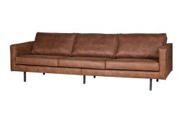 Sofa skórzana 3-osobowa UK RODEO koniakowa