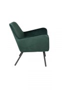 Fotel tapicerowany BENEDICT zielony
