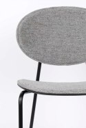 Krzesło modern DANNY szare