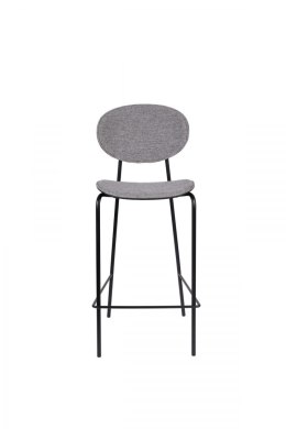 Krzesło barowe modern DANNY szare