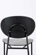Krzesło barowe modern DANNY szare