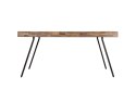 Stół z drewna tekowego i metalu 180X90 SABA naturalny