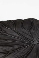 Stolik kawowy liście lilie wodne aluminiowy LILIANA czarny