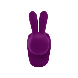 Krzesełko Rabbit VELVET fioletowy