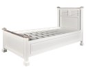 Łóżko drewniane białe Bristol White 2