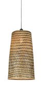 Lampa wisząca z bambusowym kloszem KALIMANTAN L