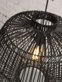 Lampa wisząca bambusowa MADAGASCAR czarna