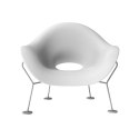 Fotel Pupa biały tarasowy / outdoorowy