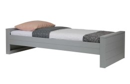 Łóżko drewniane DENNIS jasnoszare
