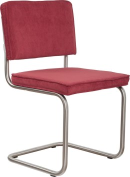 Krzesło RIDGE BRUSHED RIB czerwone 21A