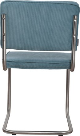 Krzesło RIDGE BRUSHED RIB niebieskie 12A