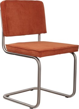 Krzesło RIDGE BRUSHED RIB pomarańczowe 19A