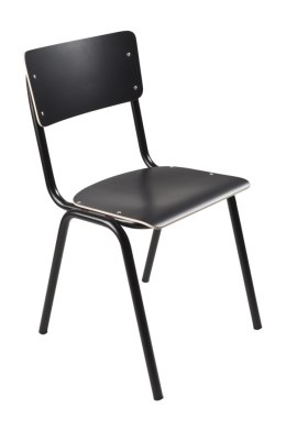 Krzesło w kolorze czarnym BACK TO SCHOOL