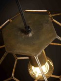 Lampa wisząca druciana kula Marrakesh miedziana 34 cm
