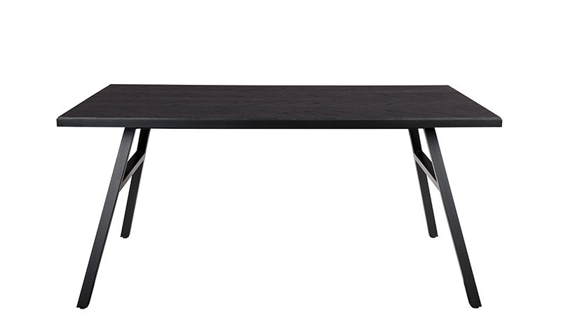 Stół jadalniany Seth 220X90 cm fornirowany czarny