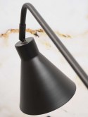 Lampa stołowa metalowa czarna LYON