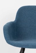 Fotel poliestrowy niebieski ALBERT KUIP
