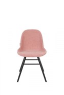 Krzesło tapicerowane różowe ALBERT KUIP SOFT