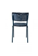 Krzesło BACK TO MIAMI niebieski o północy