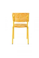 Krzesło BACK TO MIAMI żółty zachód słońca