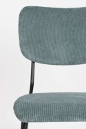 Krzesło tapicerowane BENSON szaroniebieskie