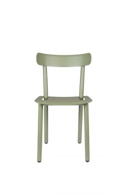 Krzesło alumiowe bistro FRIDAY zielone